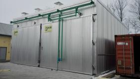 Camera de tratare termica ISPM15, ht treatment kiln for wooden packaging and wooden pallets, mad by Kenobi